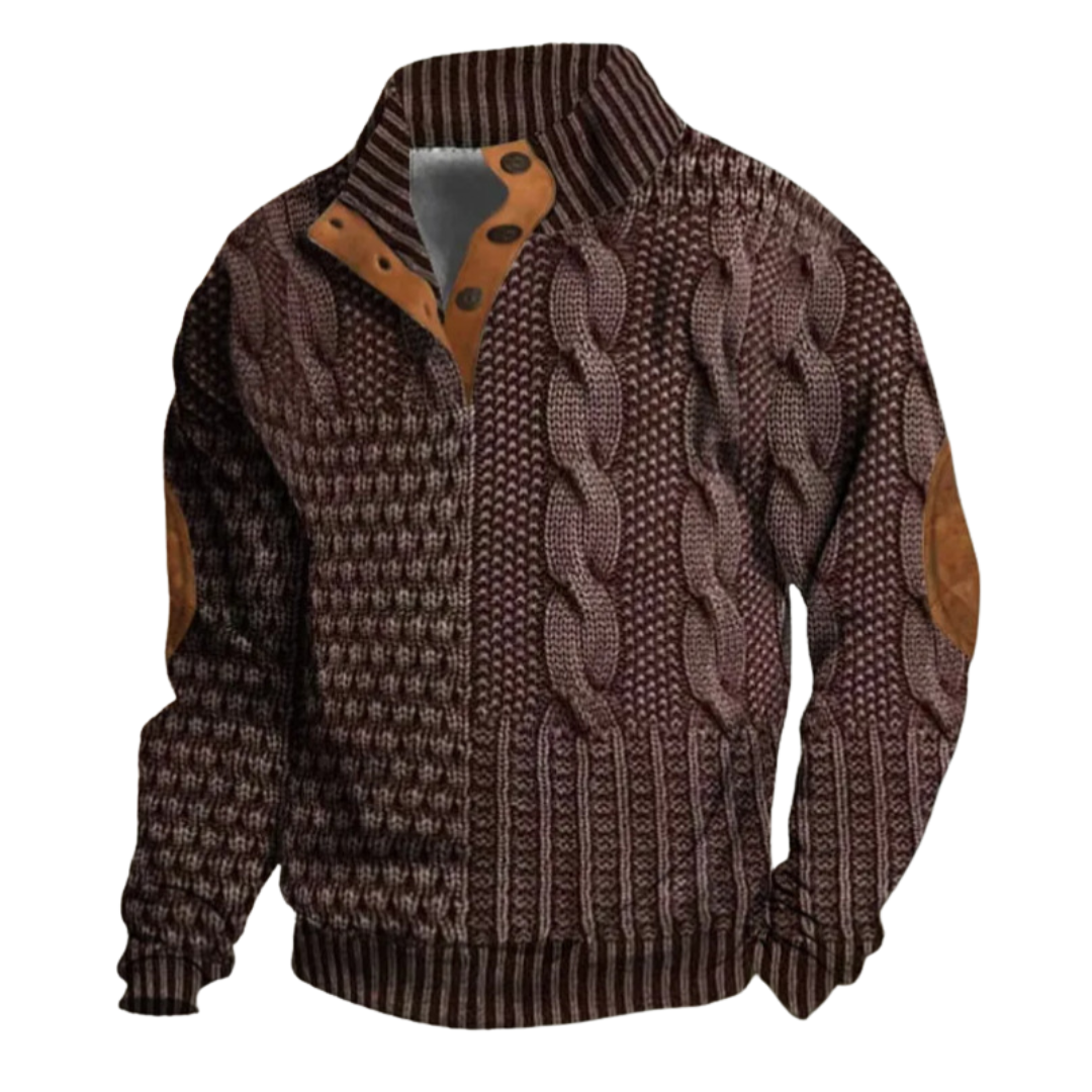 KOELMAN║Maglia con collo a bottoni