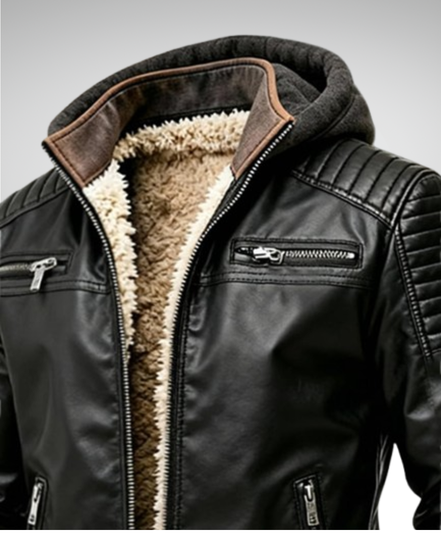 PELLE™║cappotto classico da uomo