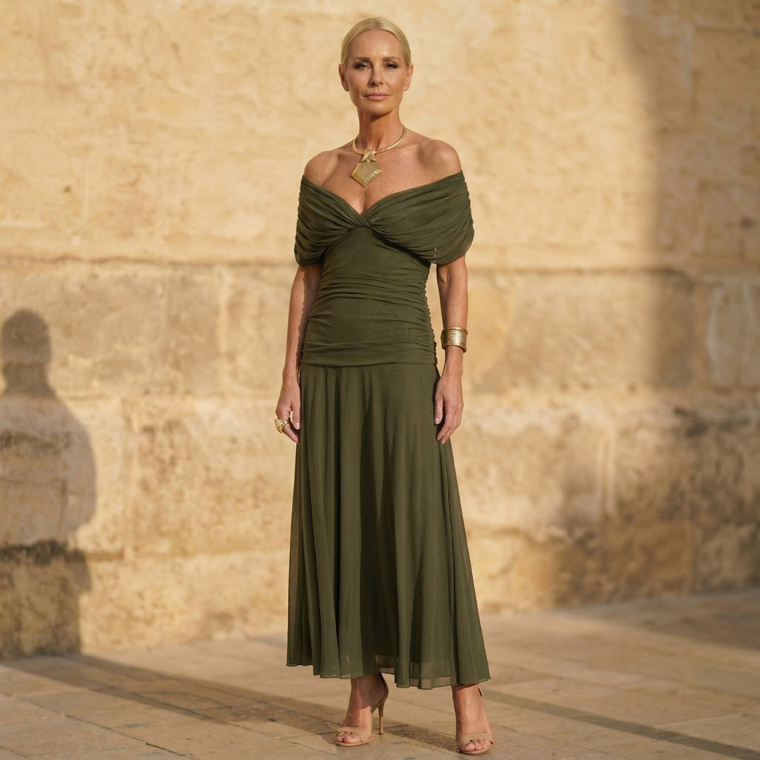 Jade | Vestito Verde Elegante