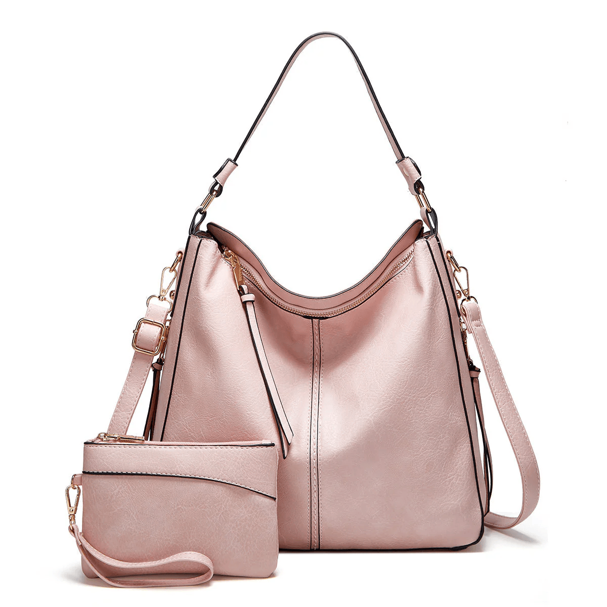 HOBO TULSSE – Borsa in pelle vintage + Portamonete in omaggio