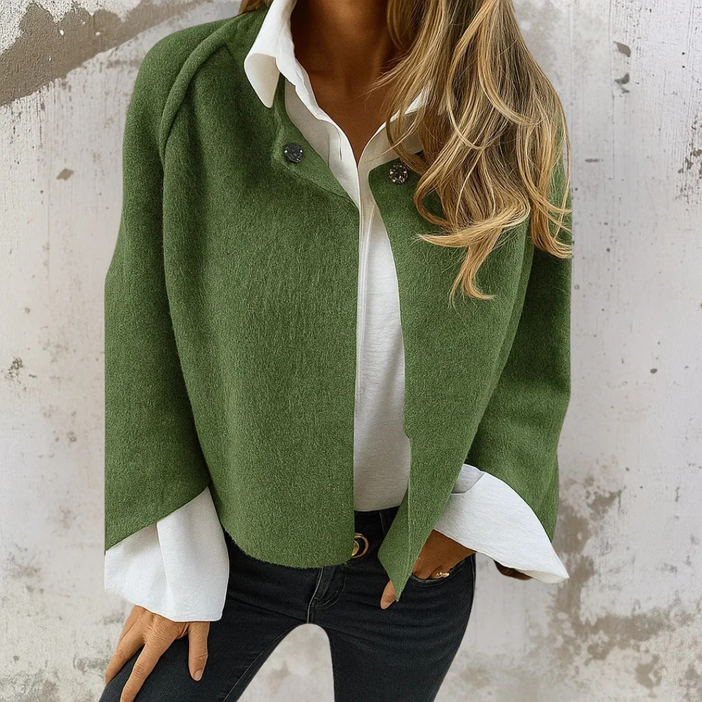 JUDITH™║Giacca corta elegante e calda