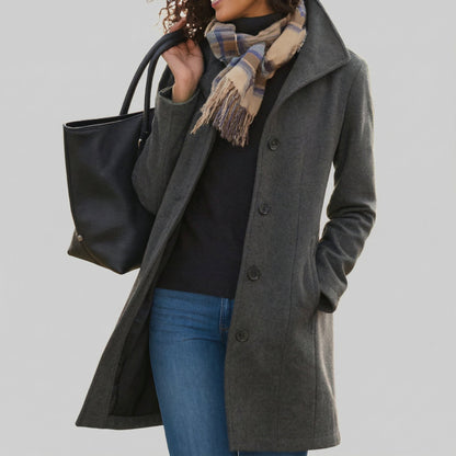 TRADURA™║Classico cappotto a tre quarti
