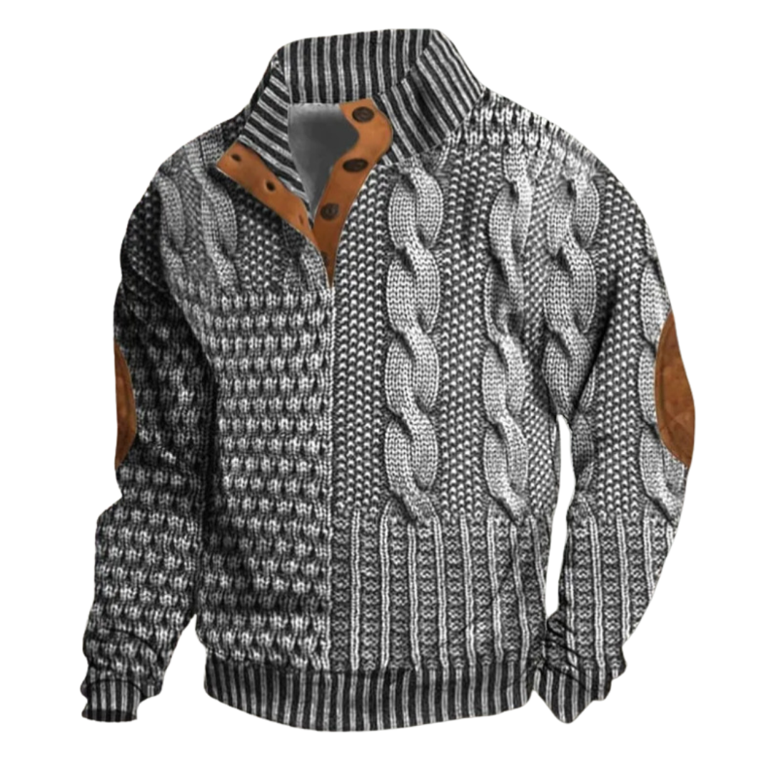 KOELMAN║Maglia con collo a bottoni