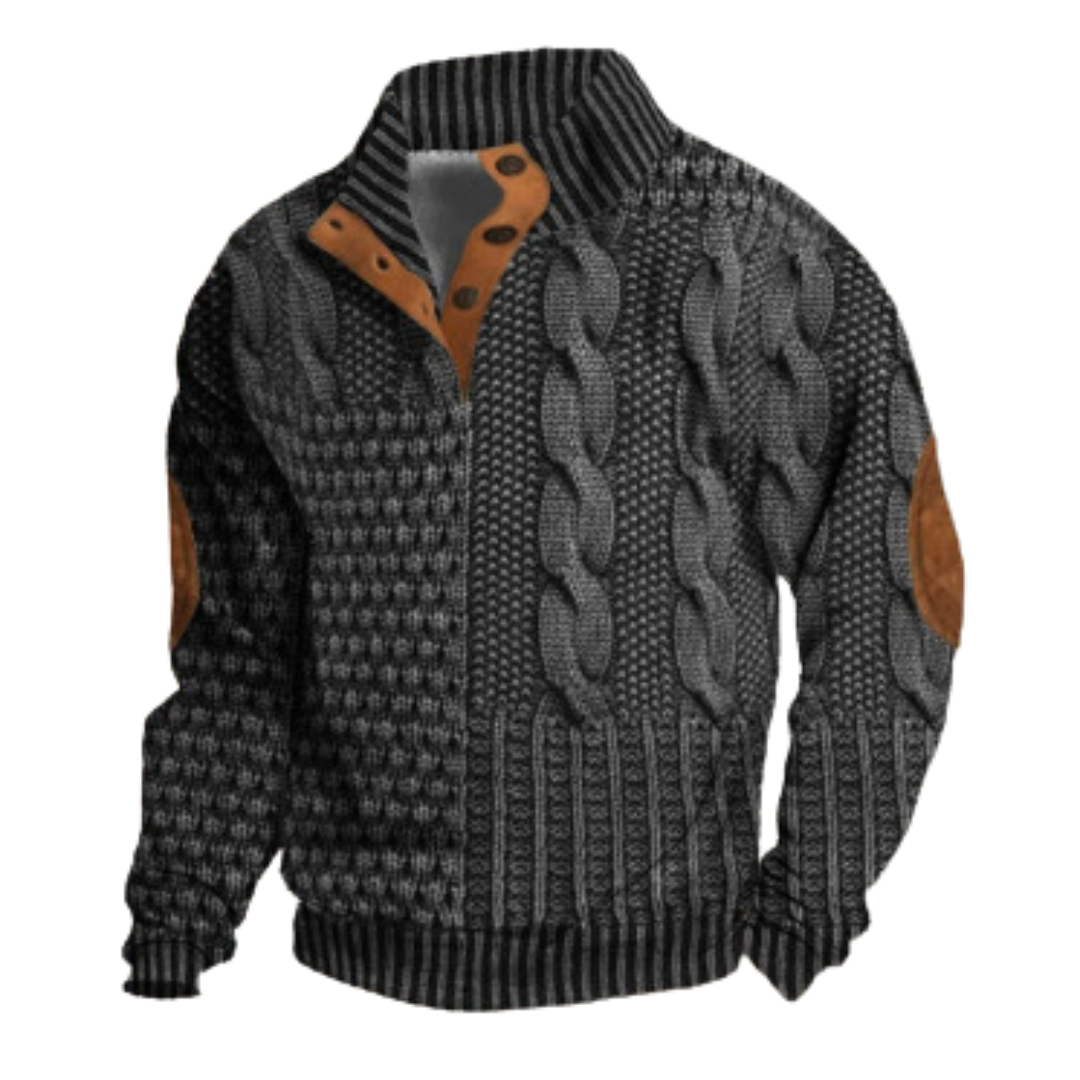 KOELMAN║Maglia con collo a bottoni