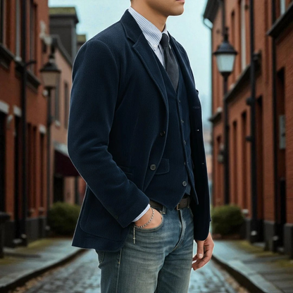 Tommy™║Completo 2 pezzi: blazer e gilet