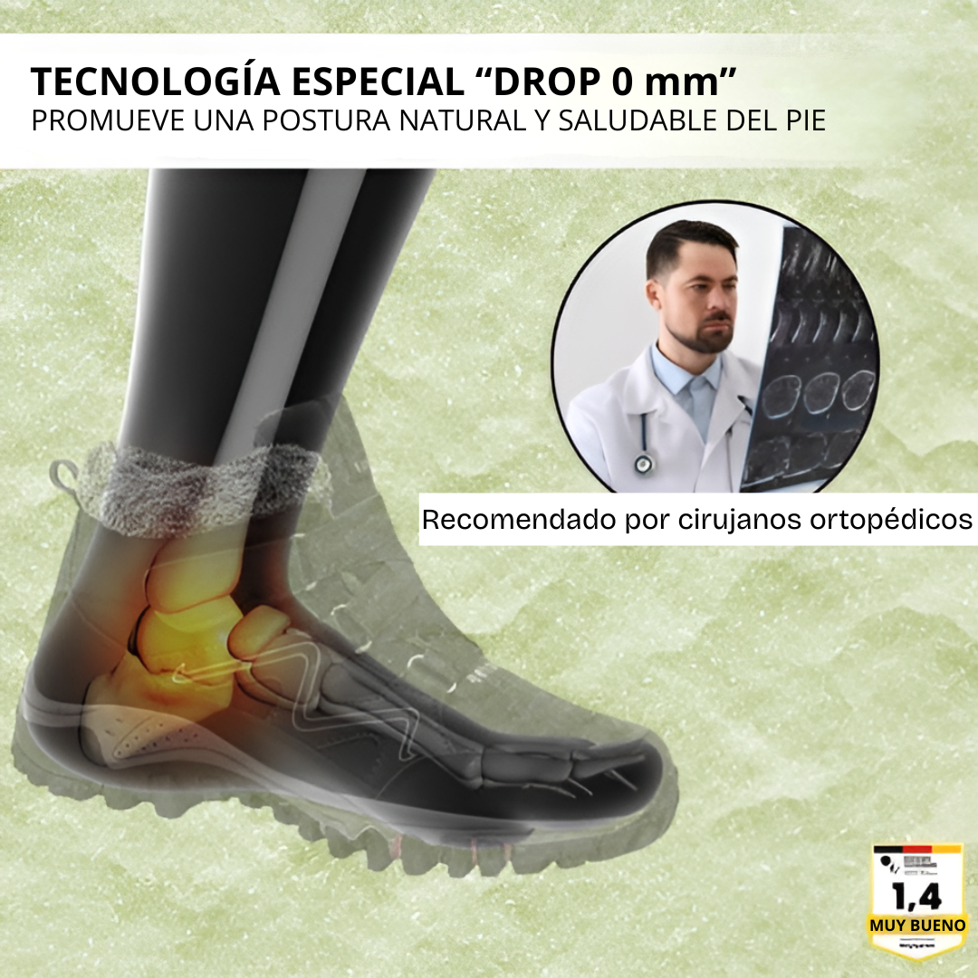 OrthFit Winter║Calzado ergonómico, impermeable y antideslizante