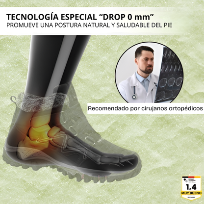 OrthFit Winter║Calzado ergonómico, impermeable y antideslizante