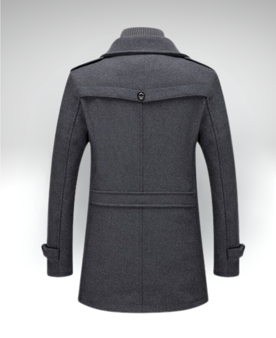 DORIAN™║Cappotto con collo doppio