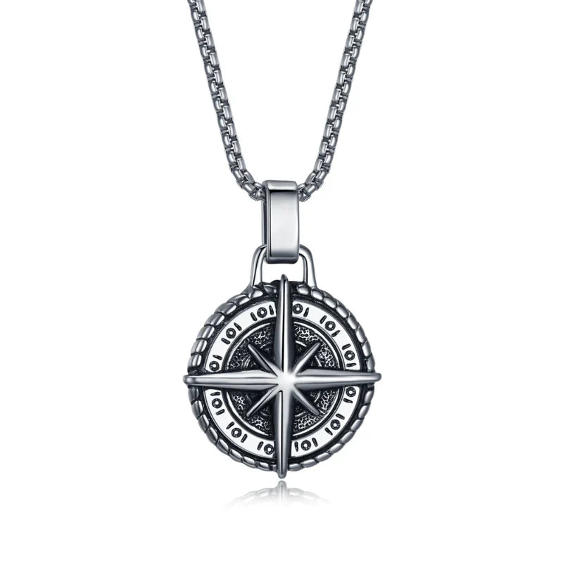 Collana Stella del Nord® per il mio Uomo (con lettera dedicata e Scatola con Luce)