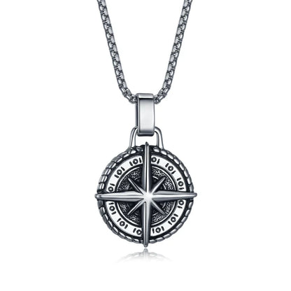 Collana Stella del Nord® per il mio Uomo (con lettera dedicata e Scatola con Luce)