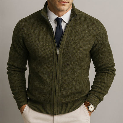 LUCIAN™║Maglione foderato in lana merino