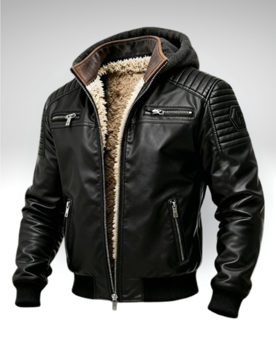 PELLE™║cappotto classico da uomo