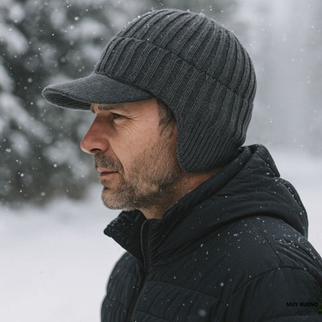 POLAR ONE║Gorro de invierno escandinavo con protección para las orejas