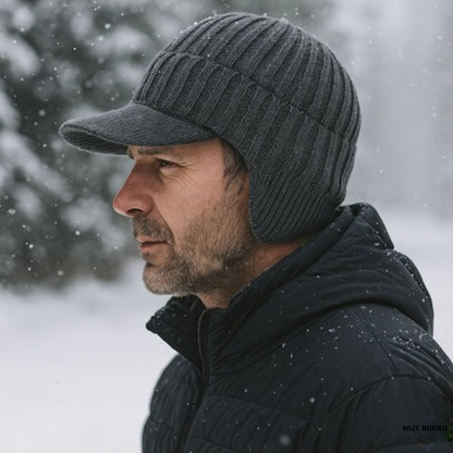 POLAR ONE║Gorro de invierno escandinavo con protección para las orejas