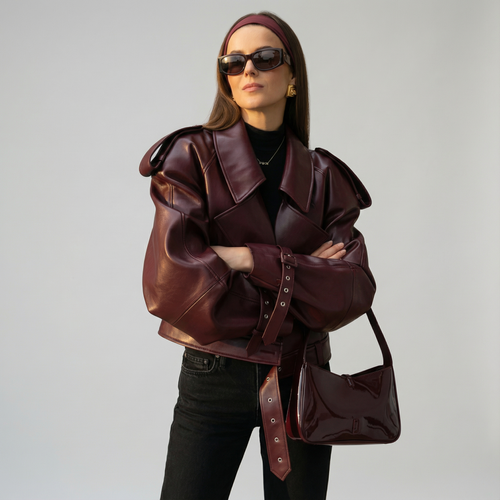 LÉA™║Chaqueta de Estilo