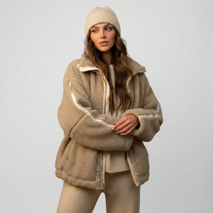 MIRELLA™║Giacca in pile Teddy