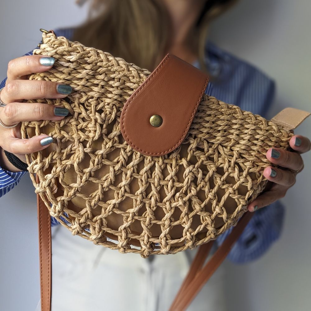 Tessa | Borsa elegante con design intrecciato