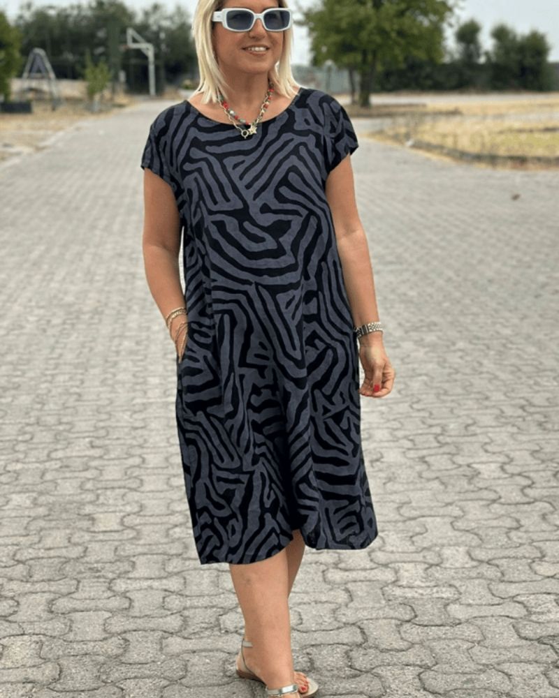 Avanille | vestito a girocollo