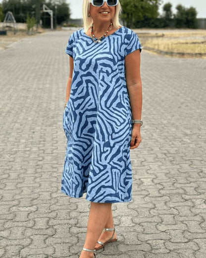 Avanille | vestito a girocollo