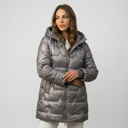 FERRERO™║Elegante cappotto invernale imbottito