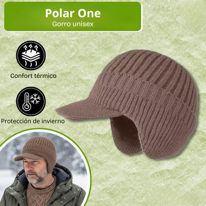 POLAR ONE║Gorro de invierno escandinavo con protección para las orejas