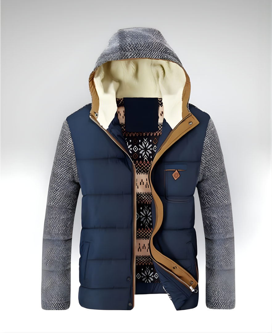CARIBOU™║Piumino con cappuccio e fodera termica