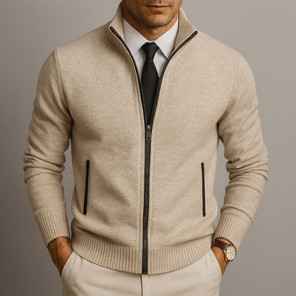 LUCIAN™║Maglione foderato in lana merino