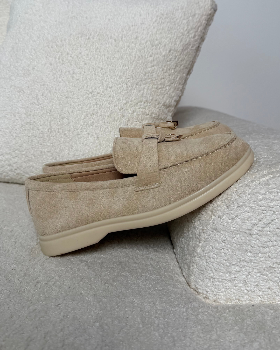 Mocassini Walkers Beige