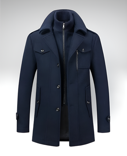 DORIAN™║Cappotto con collo doppio