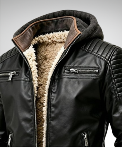 PELLE™║cappotto classico da uomo