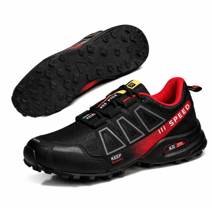 KEEP 3 | Scarpe da Trekking ProGrip Nere e Rosse