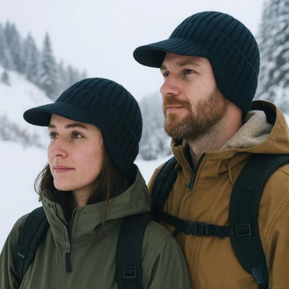 POLAR ONE║Gorro de invierno escandinavo con protección para las orejas