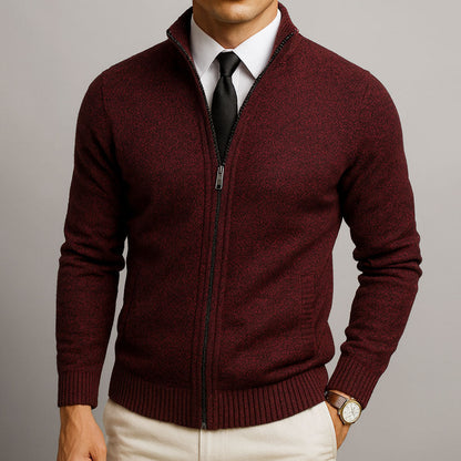 LUCIAN™║Maglione foderato in lana merino
