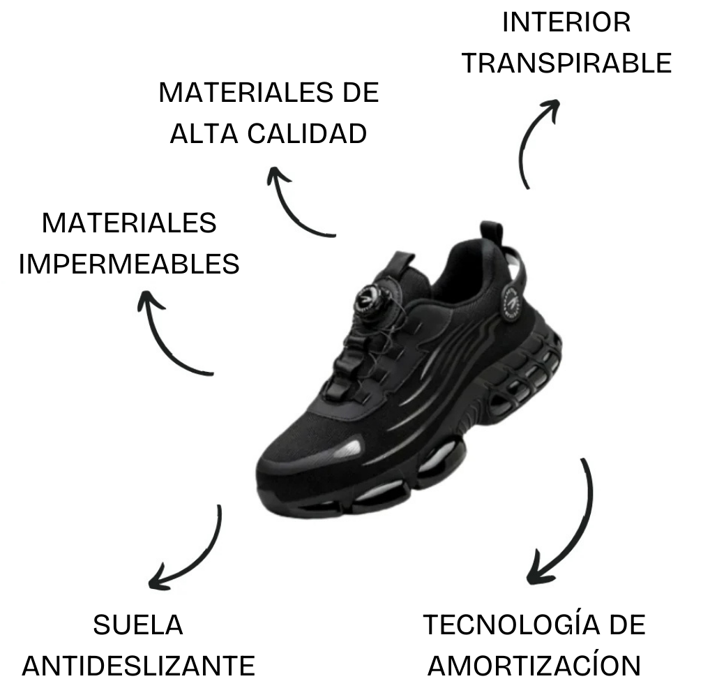 SEGURSTEP™║Calzature di sicurezza S3 con chiusura rapida a rotella