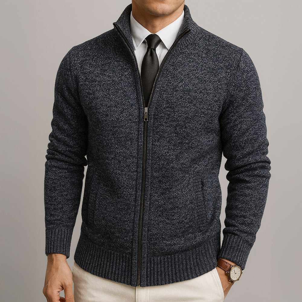 LUCIAN™║Maglione foderato in lana merino