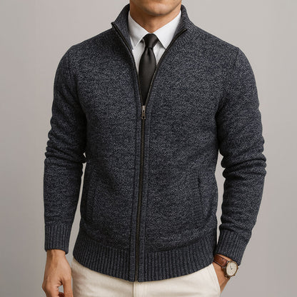 LUCIAN™║Maglione foderato in lana merino