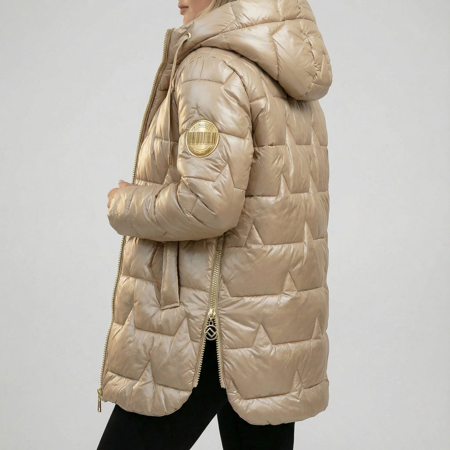 FERRERO™║Elegante cappotto invernale imbottito