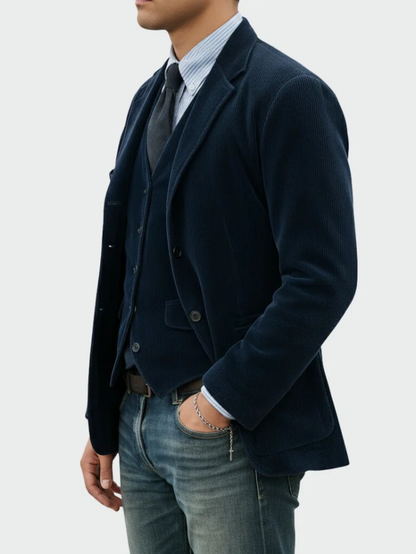 Tommy™║Completo 2 pezzi: blazer e gilet