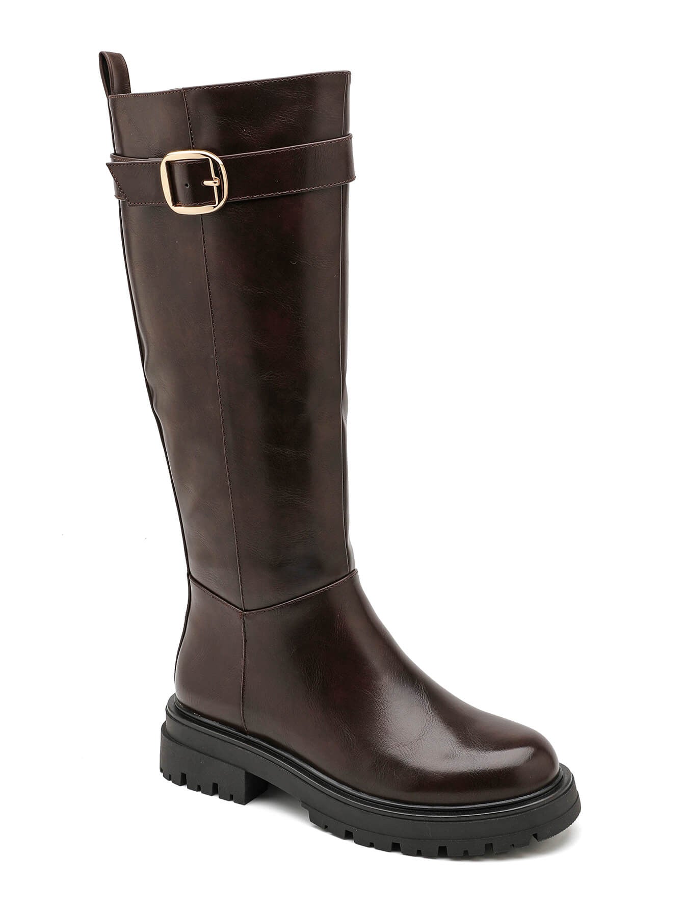 Botas altas Saar Brown