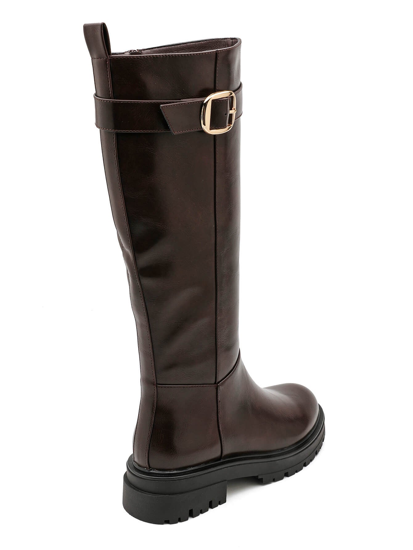 Botas altas Saar Brown