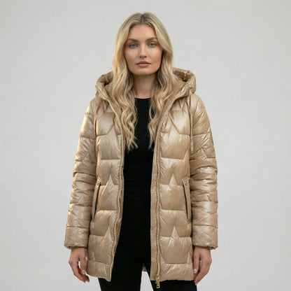 FERRERO™║Elegante cappotto invernale imbottito