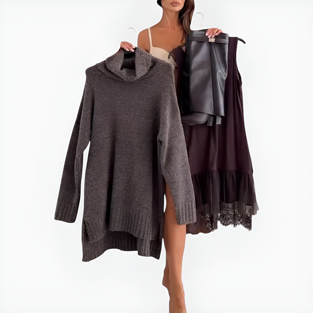 AURORA™║Set Maglia e Vestito