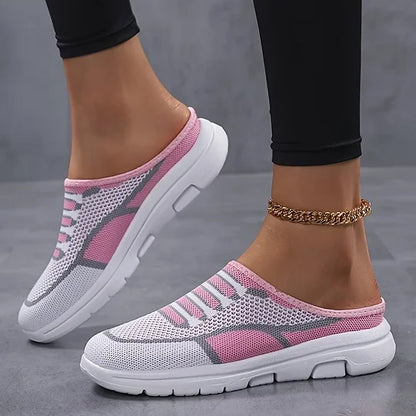 Zapatillas sin cordones para mujer, cómodas y ligeras