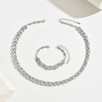 LEÏNA™║Collana e bracciale Sirena