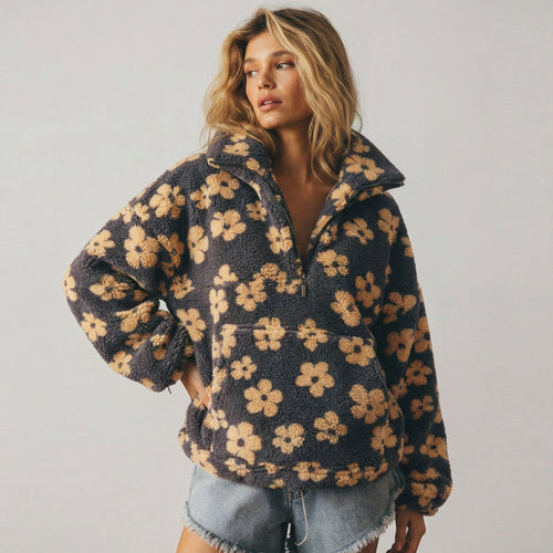 FLORENCIA™║Maglione con stampa floreale