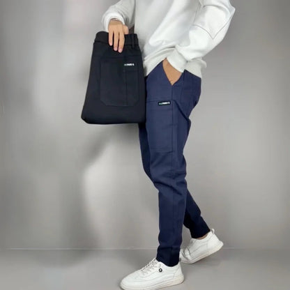 Pantaloni cargo elasticizzati