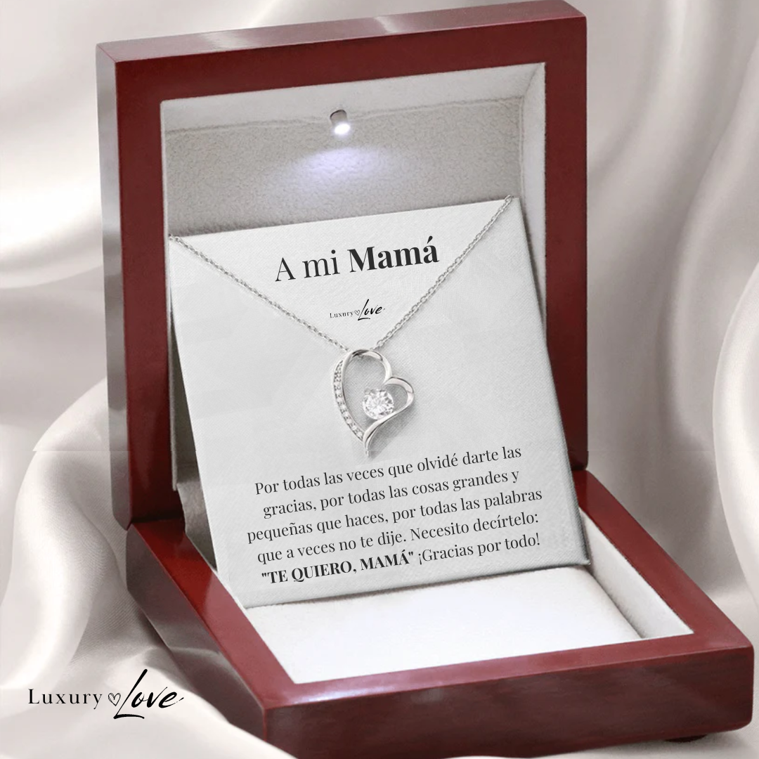 Collar Amor-Eterno® para mi Madre (con nota especial a escoger)