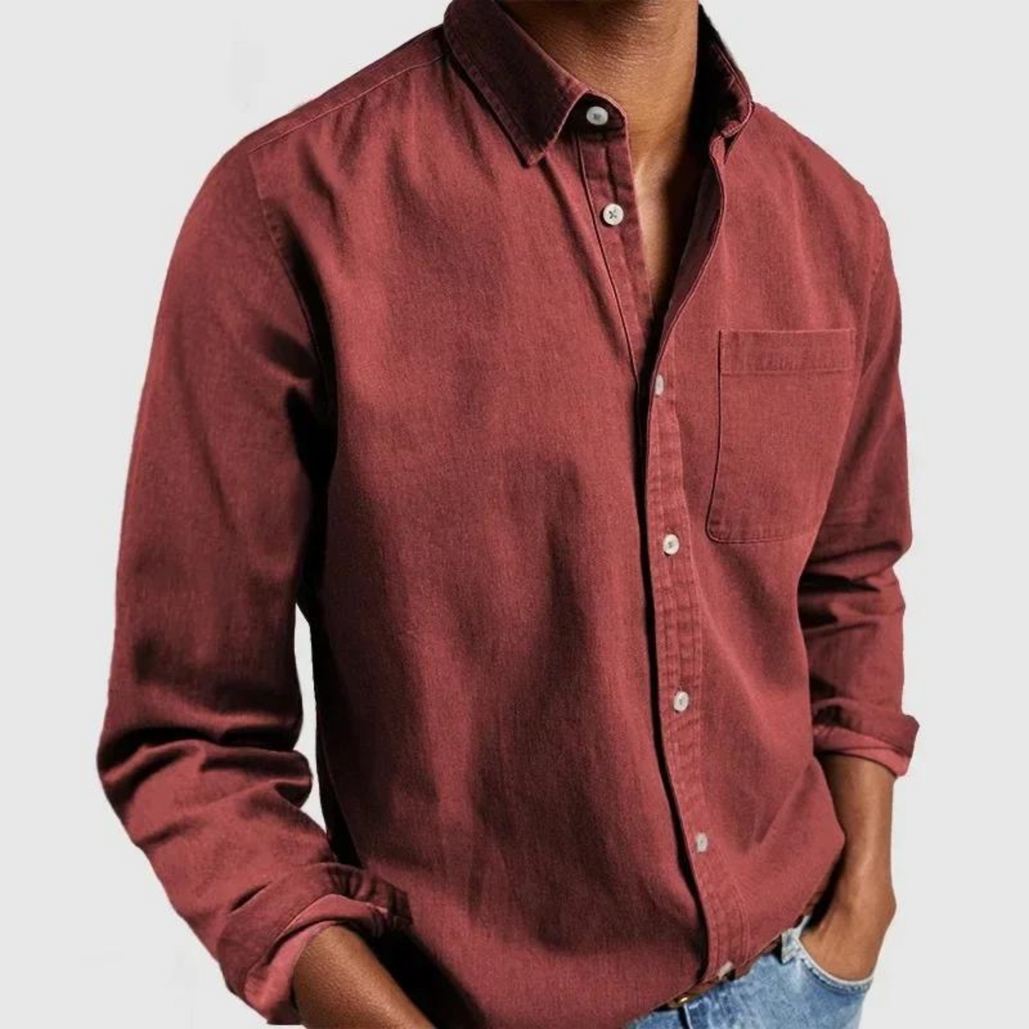 Jacob™ | Camicia casual premium a maniche lunghe