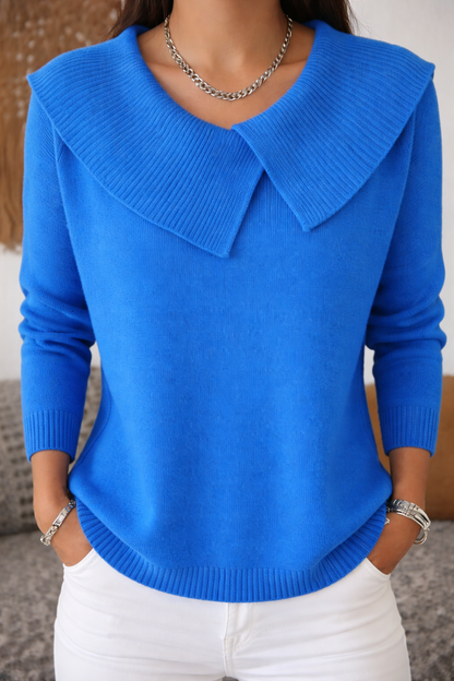 LUCIA║Maglione caldo con collo morbido