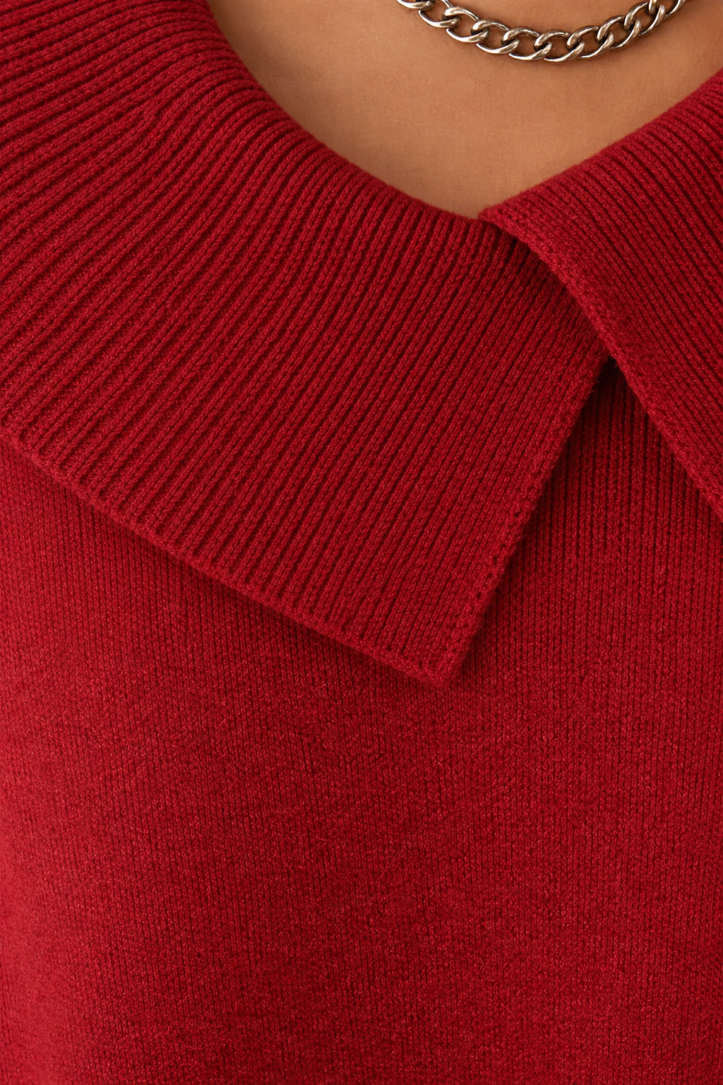 LUCIA║Maglione caldo con collo morbido